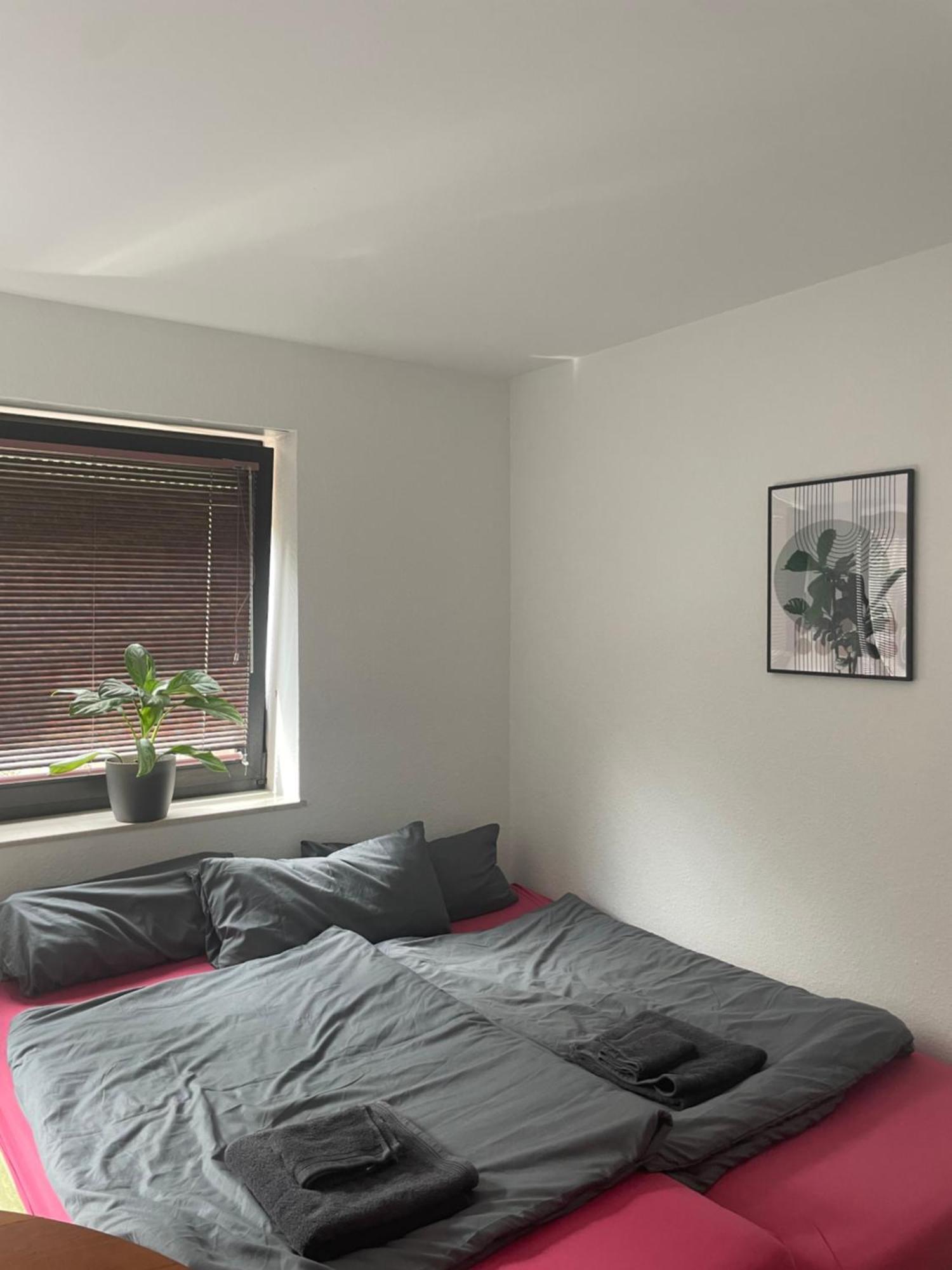 Schoenes Apartment Mit Terrasse Im Steingarten Bad Vilbel Dış mekan fotoğraf